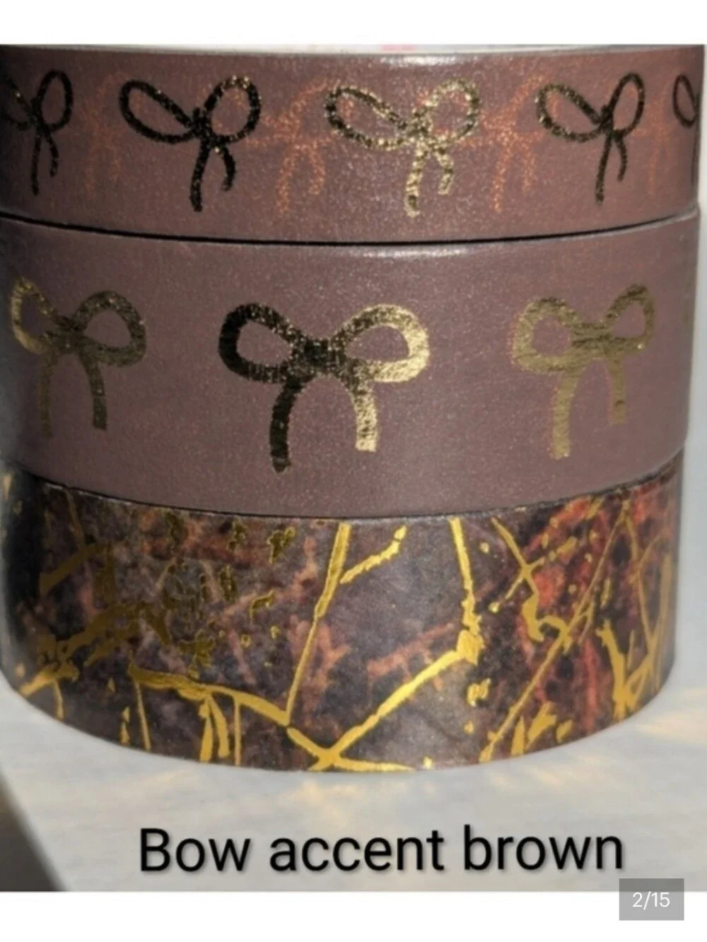 MEGA 22 Pc Simply Gilded Washi Tape Lot